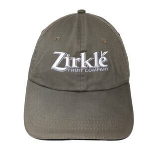 Zirkle Fruit Company Baseball Cap Brown One Size Adjustable Embroidered Ram